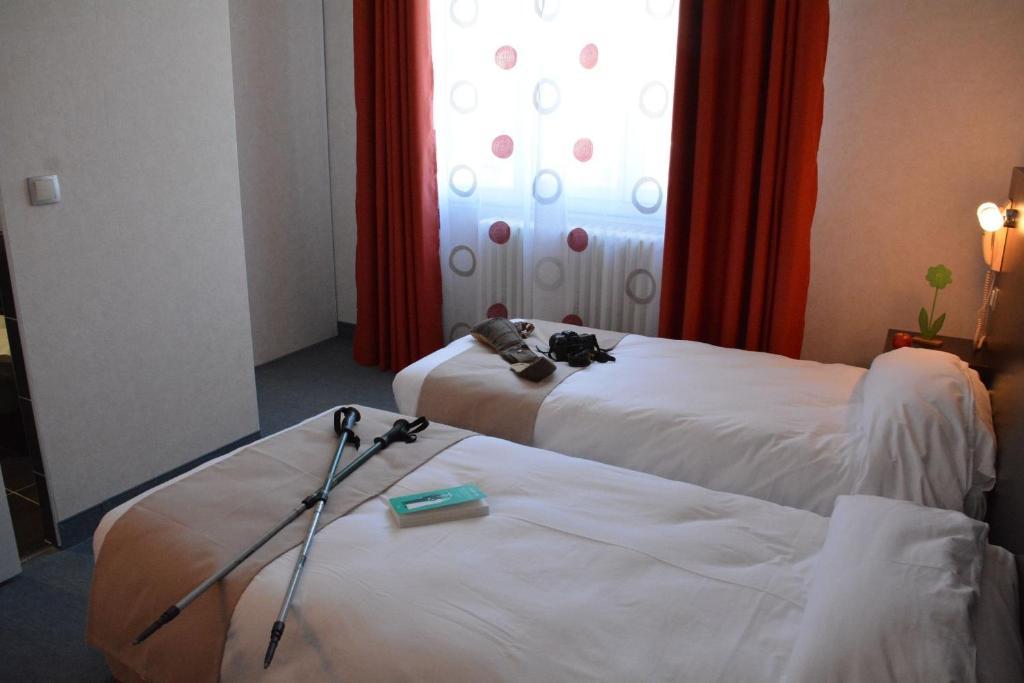 Logis Hotel Restaurant De France Saint-Geniez-dʼOlt Quarto foto